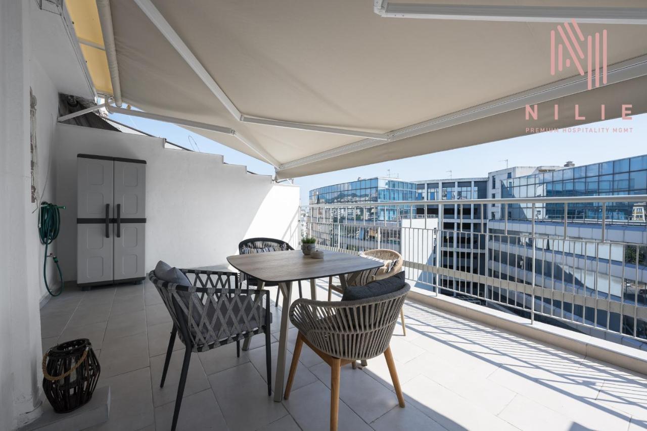 Penthouse Level 7, Nilie Hospitality Mgmt Apartment Солун Екстериор снимка